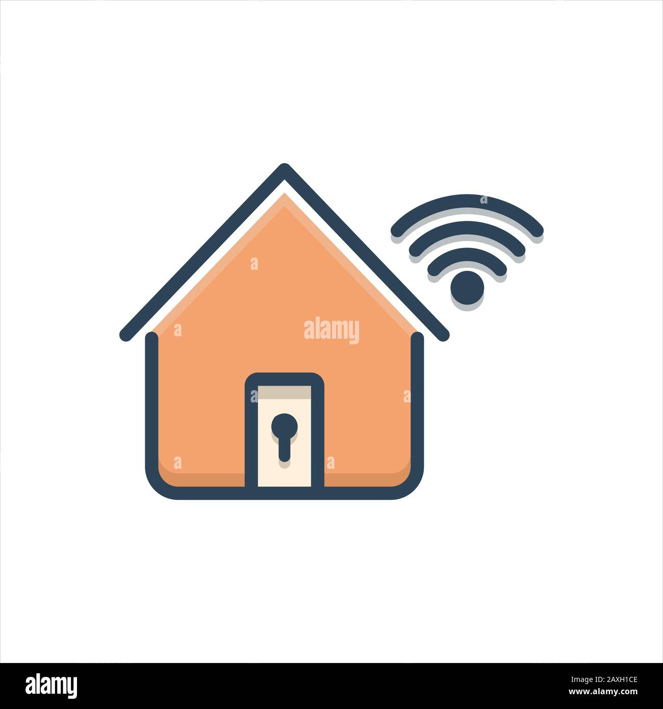 Illustration for Home network Stock Vector Image & Art - Alamy