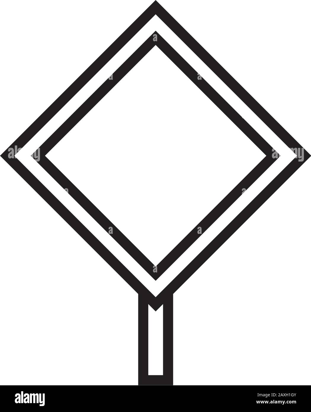 Signal Ahead Sign Shape