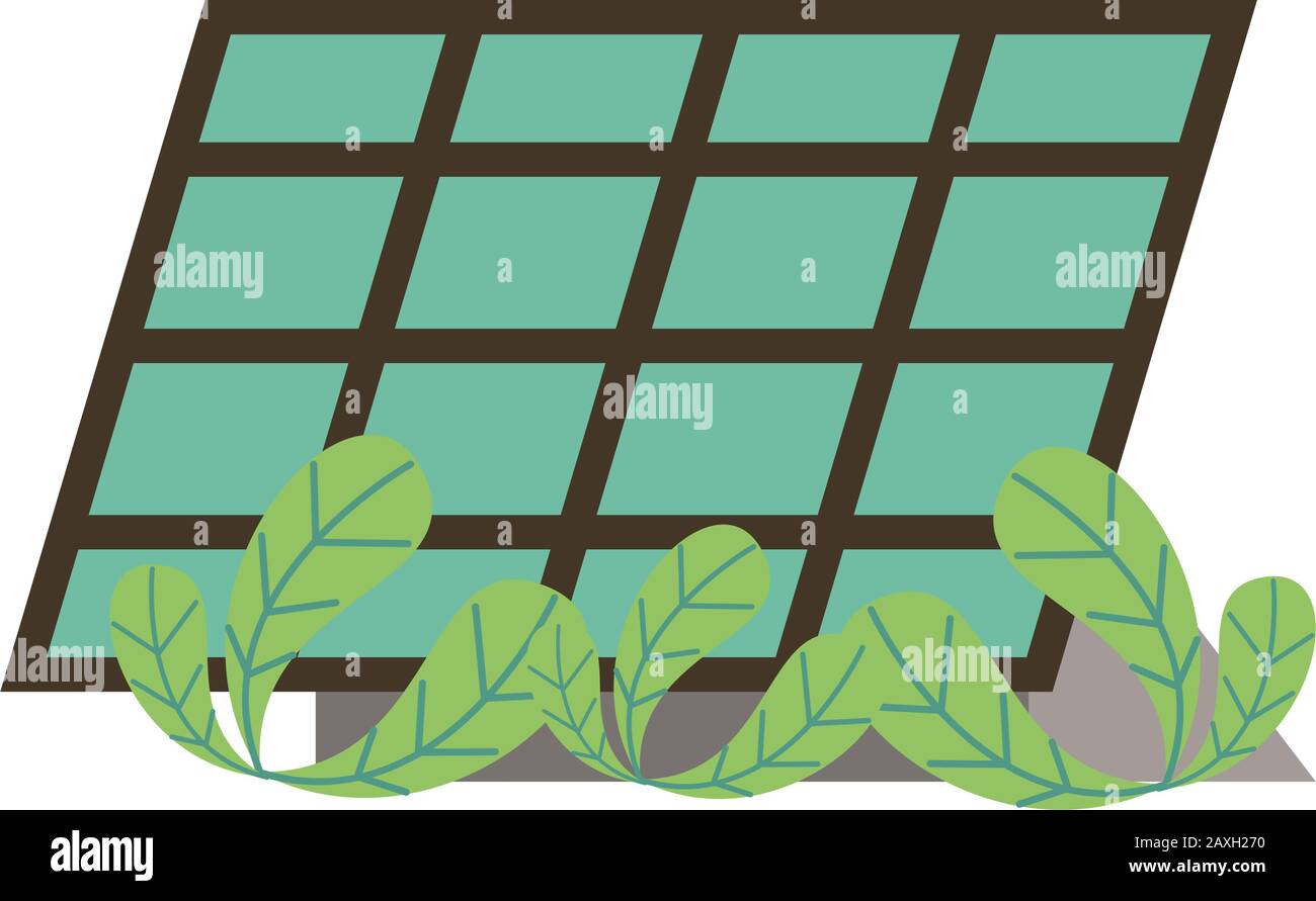 panel solar alternative energy icon Stock Vector Image & Art - Alamy