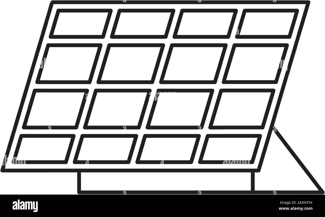panel solar alternative energy icon Stock Vector Image & Art - Alamy