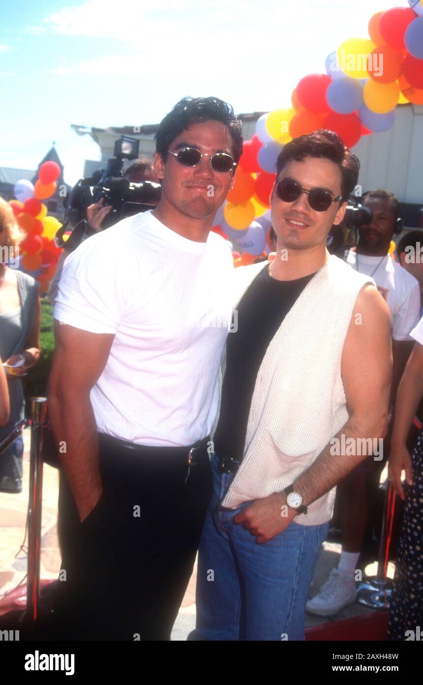 Westwood, California, USa 9th July 1995 Actor Dean Cain and brother