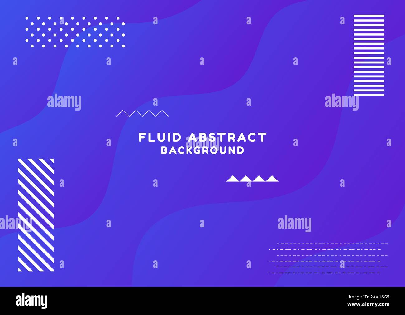 Fluid abstract art wave shape background design halftone line style ...