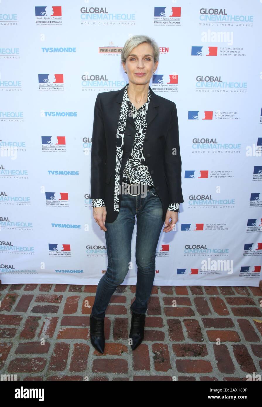Beverly Hills, Ca. 10th Feb, 2020. Mélita Toscan du Plantier, at Global CINEMATHEQUE presents the World Cinema Awards ceremony at the Residence du Consul de France in Beverly Hills California on February 10, 2020. Credit: Faye Sadou/Media Punch/Alamy Live News Stock Photo