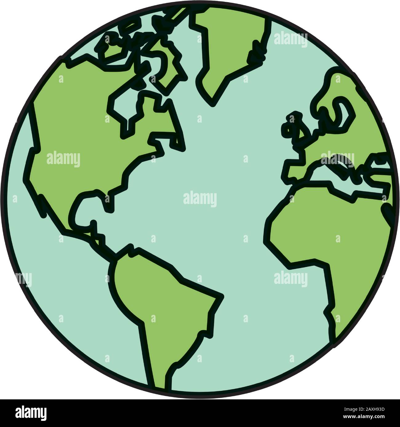 world planet earth ecology icon Stock Vector Image & Art - Alamy