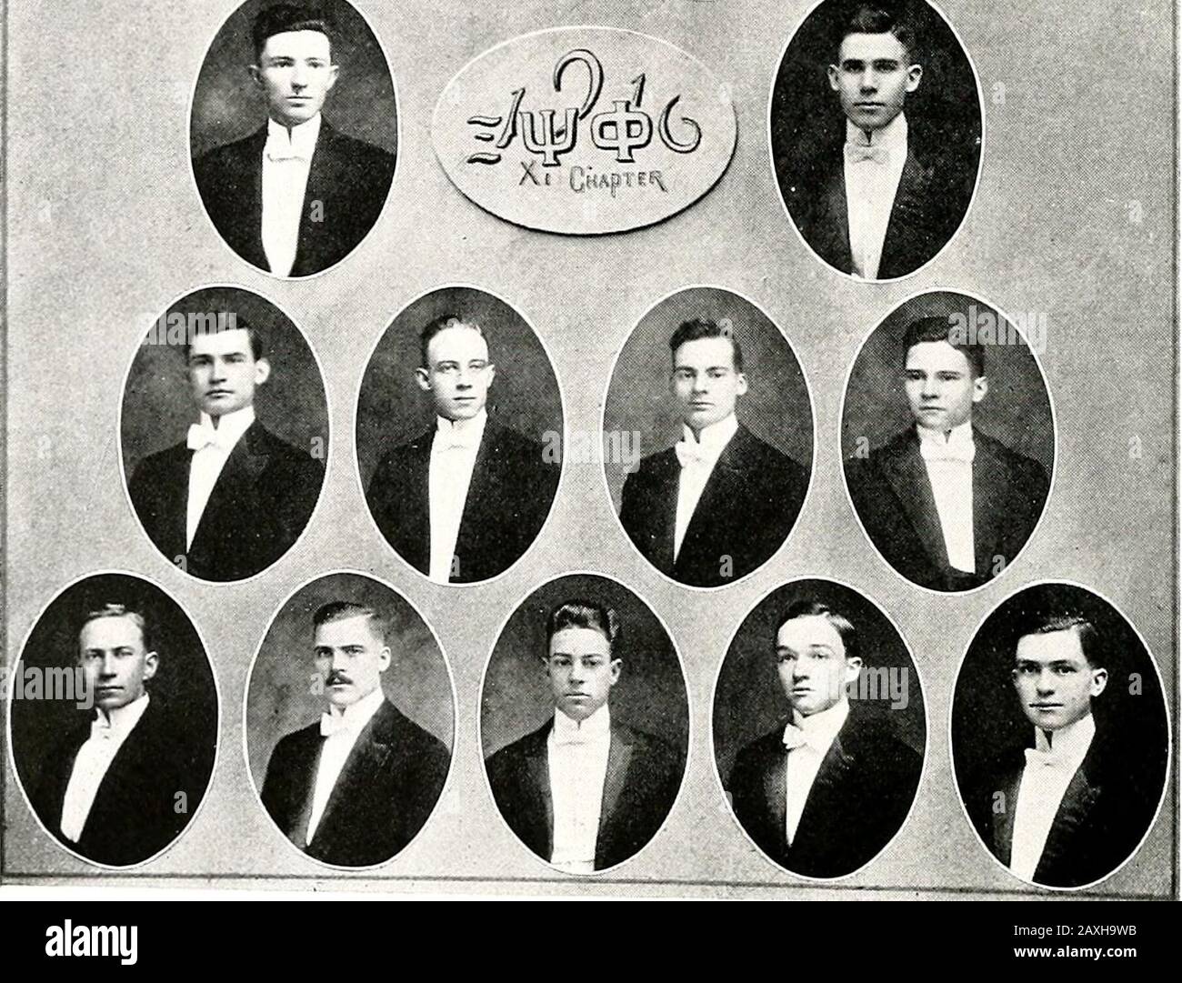X-ray . XI PSI PHI THE 19 16 X-RAY 163 Xi Psi Phi Xi Chapter established at University College of Medicine, March 26, 1903FRATRES IN COLLEGIO Alexander, J. A.Barnes. V. M. SENIORSBurcher, A. W.Gates, E. G. Gregory, G. P.Lindberg, C. G. Baskerville, G. T.Gobbel, W. G.Miller, C. I. JUNIORSNixon, S. H.Spitler, G. L.Warden, S. C. Wood, T. W.Yates. G. N.Young, H. L. Beeks, H. S.Brown, W. J. FRESHMENInman, H. C.Sawyer. C. C. Sherman. M. M. 164 THE 1916 X-RAY Xi Psi Phi FRATRES IN FACULTATE Dr. R. L. Simpson Dr. R. C. Walden Dr J. M. Hughes Dr. R. H. Jeffries Dr. B. T. Blackwell FRATRES IN URBE Dr. T Stock Photo