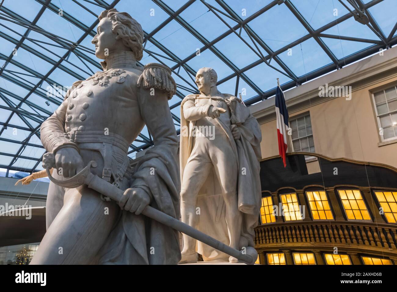 England, London, Greenwich, National Maritime Museum, Display of