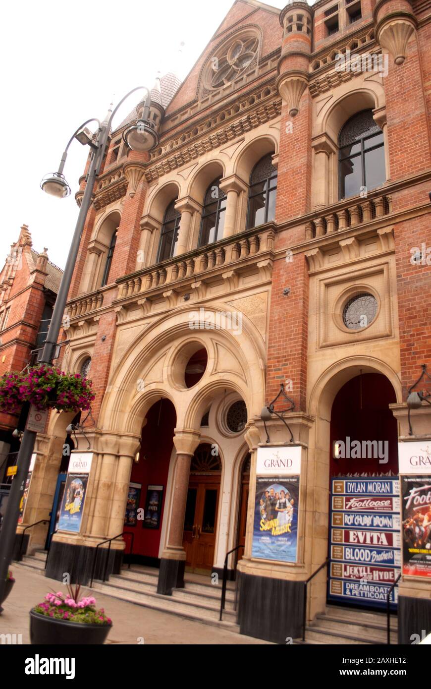 The Grand Theatre and Opera House,Leeds, West Yorkshire Stock Photo Alamy