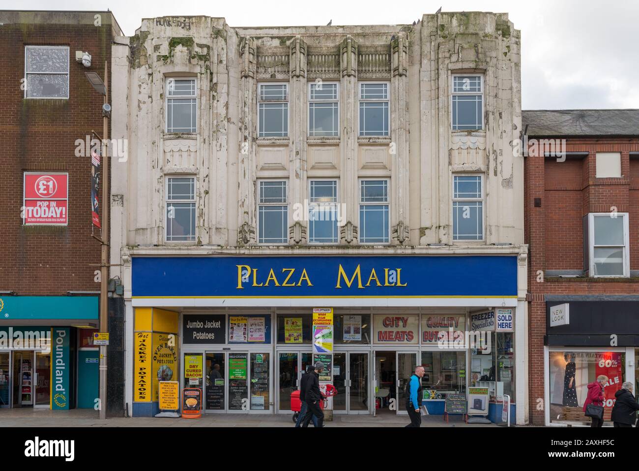 The Plaza Mall shopping centre in Dudley town centre, West Midlands, UK Stock Photo Alamy