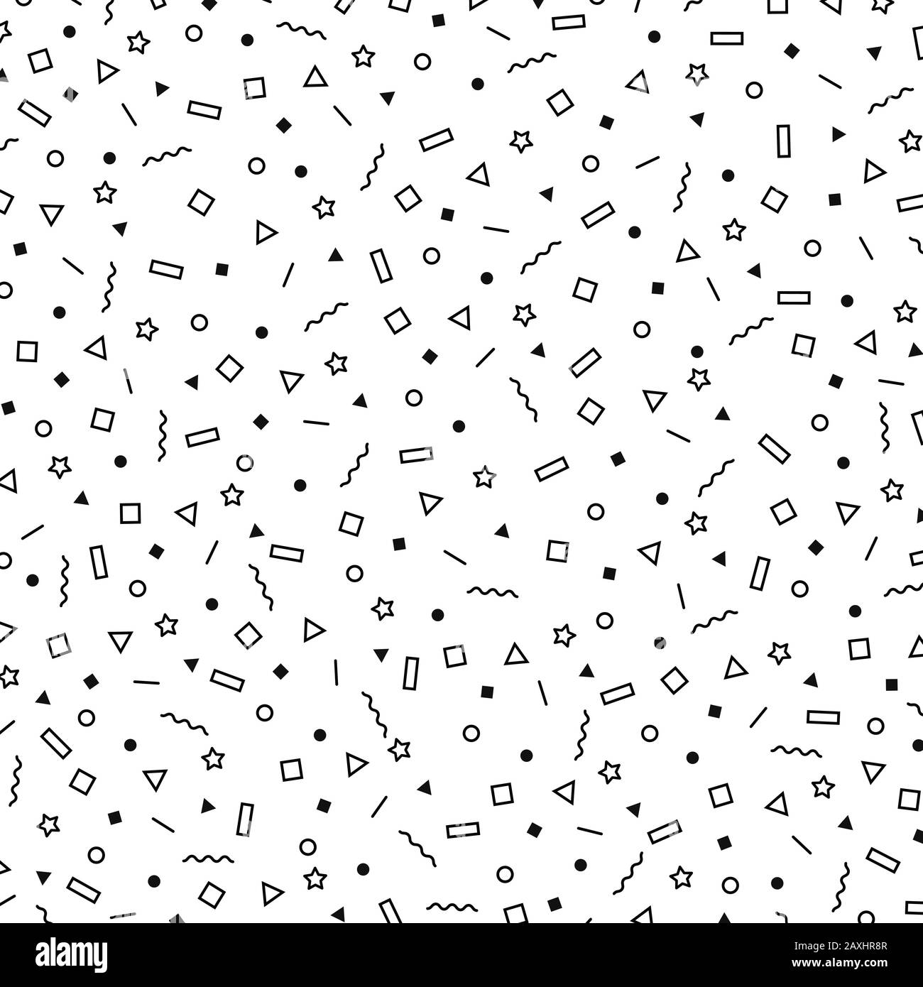 Abstract simple black element of geometric pattern design background. Use for poster, artwork, ad, page. illustration vector eps10 Stock Vector