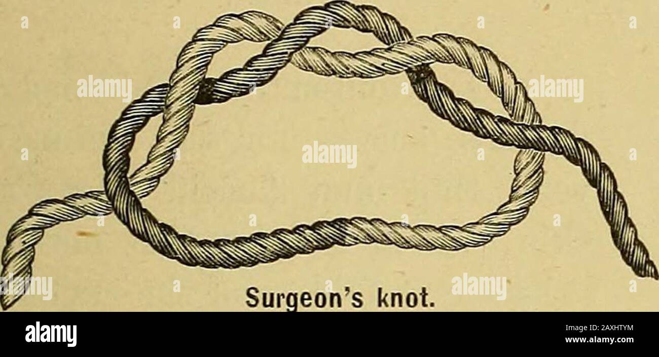 Surgeons knot hi-res stock photography and images - Alamy