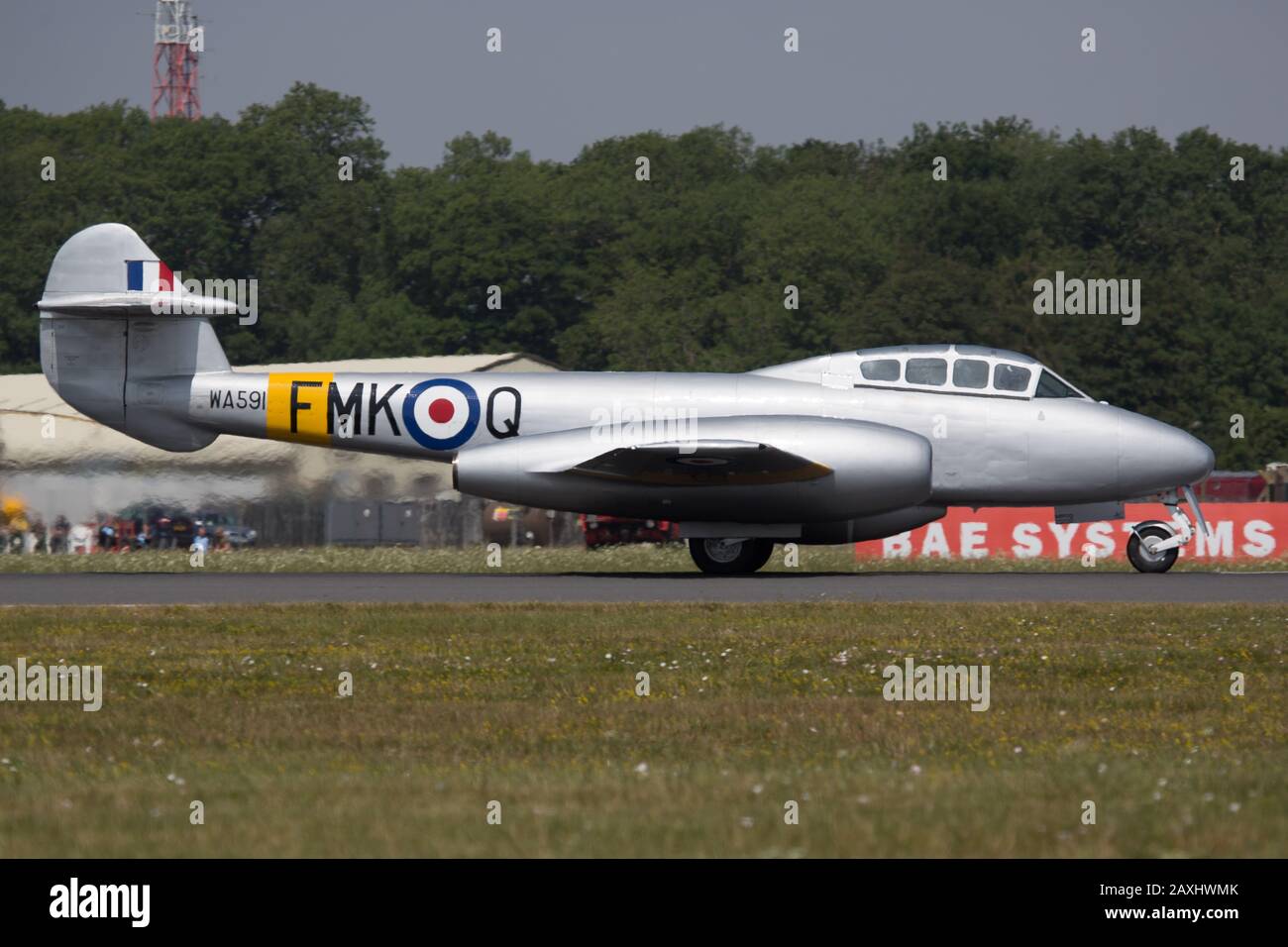 Gloster Meteor T7 Stock Photo Alamy