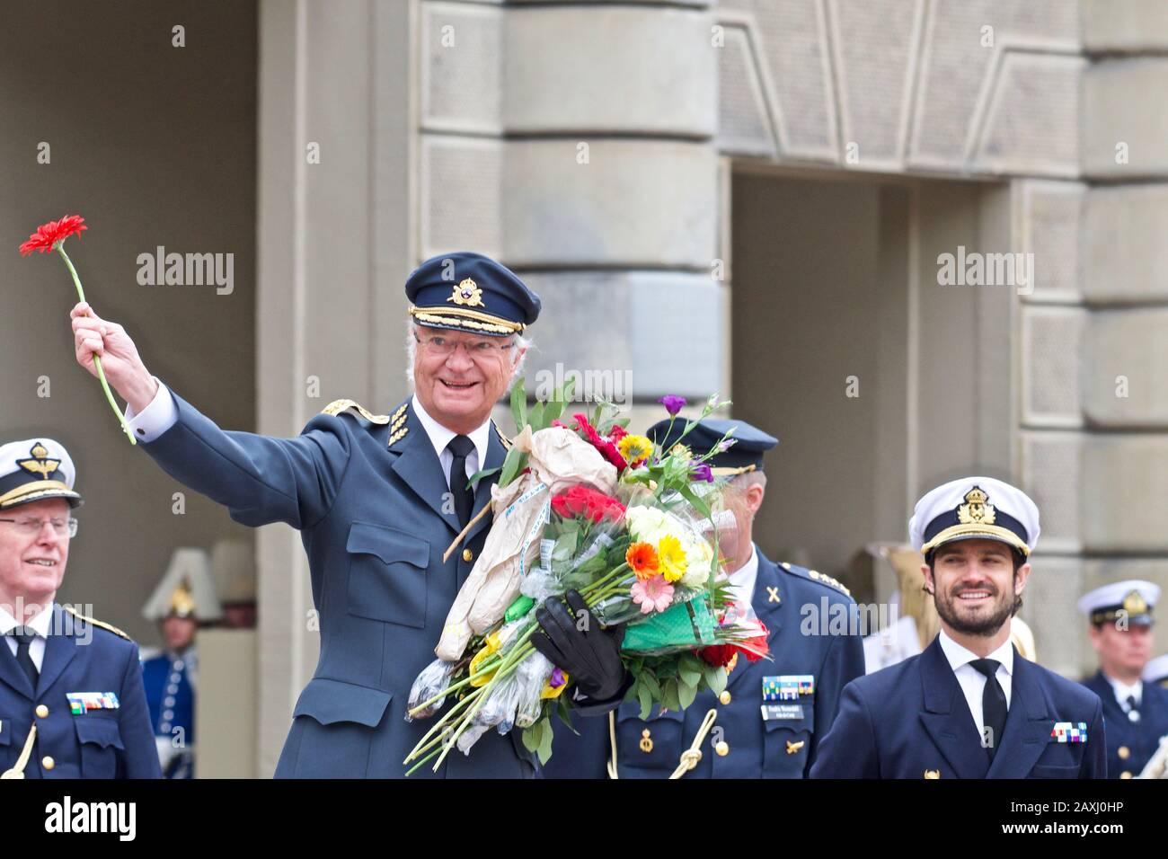 STOCKHOLM, SWEDEN - APRIL 30, 2018: The Celebration Of King Carl XVI ...