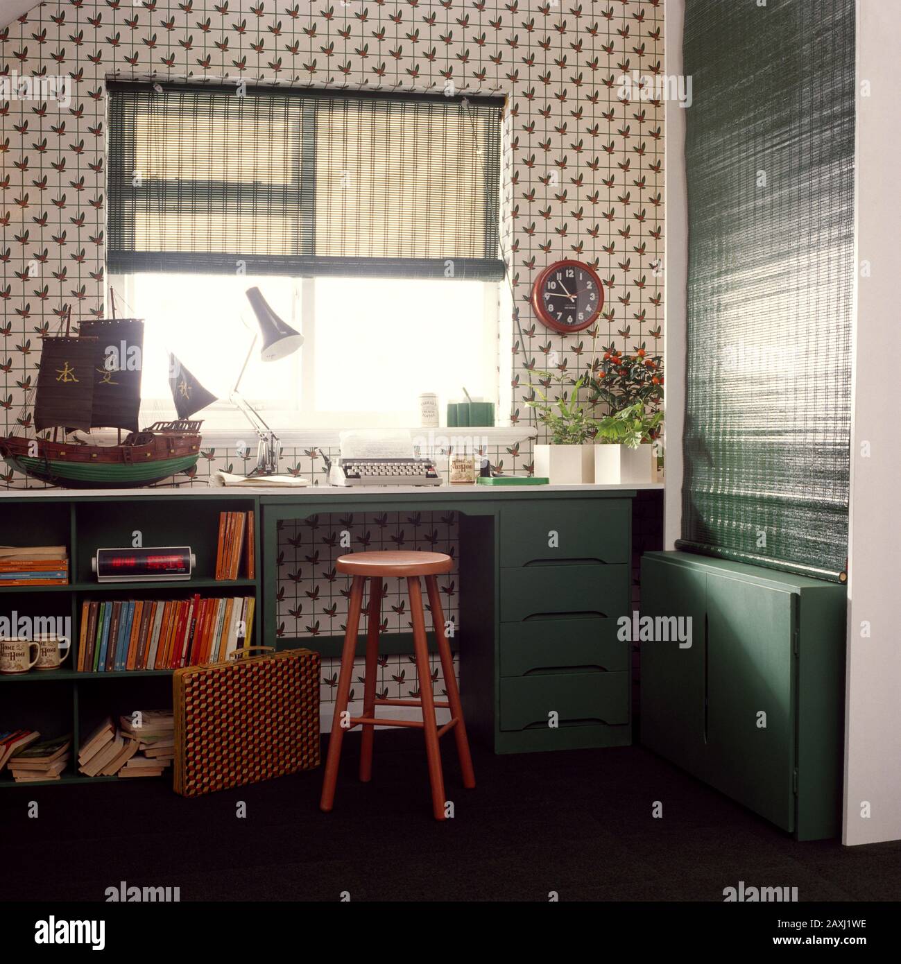 Working Area In Sixties Flat London Stock Photo Alamy working-area-in-sixties-flat-london-stock-photo-alamy