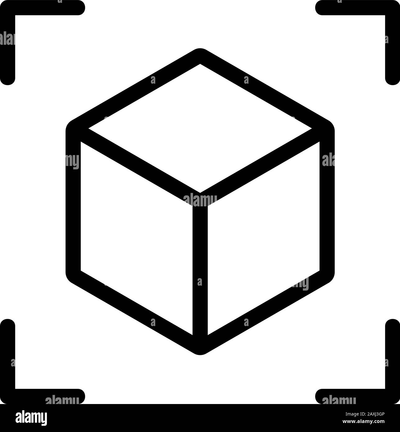 Retina scan symbol Black and White Stock Photos & Images - Alamy