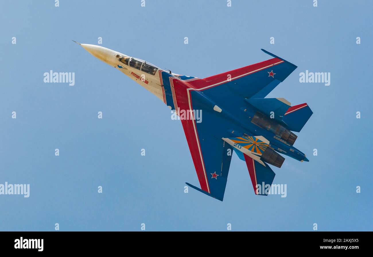 LIMA 2023:Russian Knights' SU-35S Flanker-M