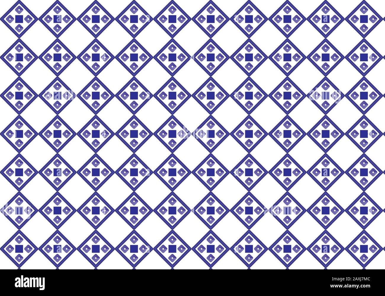 Abstract geometric pattern with squares . A seamless vector background. Stock Vector