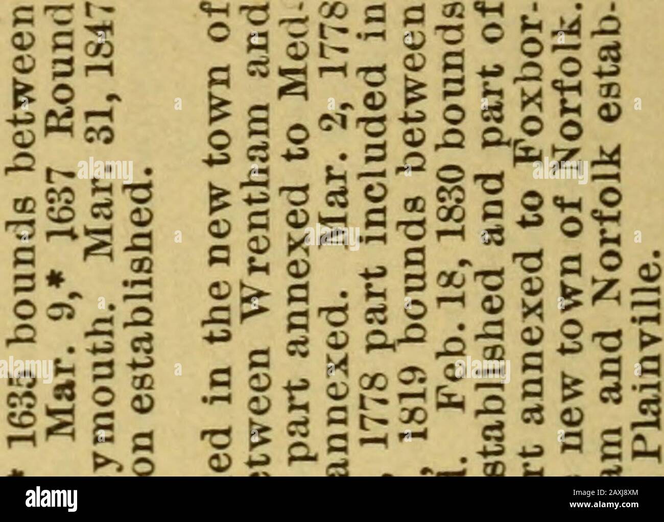 A manual for the use of the General Court . SS9„or ,c a- is-H sssti c^ oi-i-w oj y ti*^ ri ^ 1^ oi - t^ a Si O ^^o:: ^ G « g ? rt ^5?:&^ .2 « o « S Counties, Cities, and Toimis of Massachusetts. 165 53 o 5; CO O a i.l eS « « 5 fl 8S00*^88 bo . o S =c O)^ O -^ O a) ^OS^G^?^ &lt; *j in ^ C * ?mil fe ^•^^ =« p; 3^S S o-g a ,^ .a « --^ a a5^^«5l:aoa --^qtitS xf:r;ri.2^ a ot3 os-s-;    «3 ^ c f-= ^ c J5-3 S s:3-o -22 3fe i=3 III! »-^ ?^?^ tc 1: j .• -3 03 sf tl *« o a a) Ph ^ ^ s 166 Date of Estahlishment, Incorporation, Etc. 82 b5 &§ I •2 iS ,r o S2 S HT3^CO a 0 X c g. ^ S 00 a-^ es (-1 - O S .2 Stock Photo