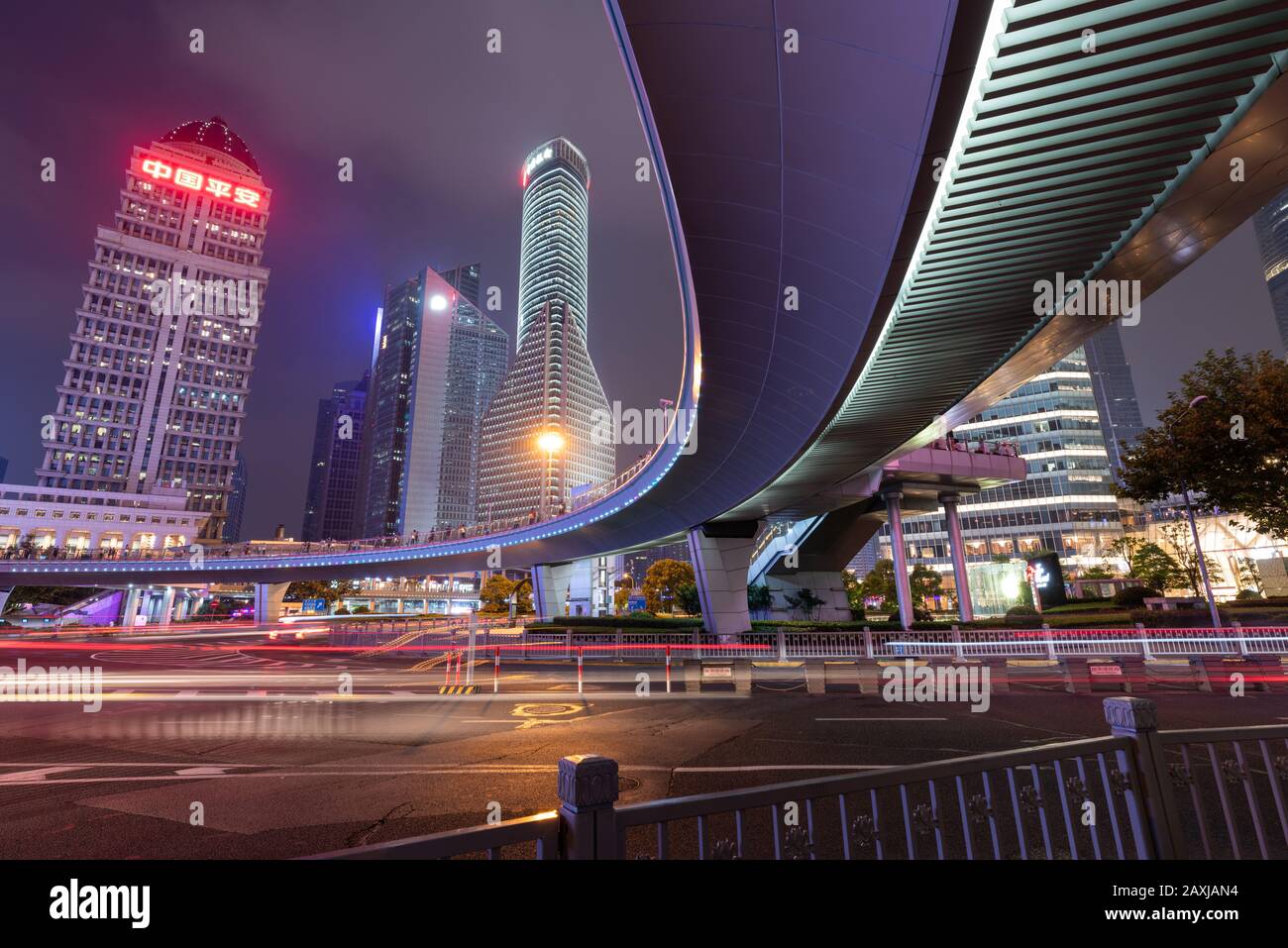 Shanghai pudong night hi-res stock photography and images - Alamy