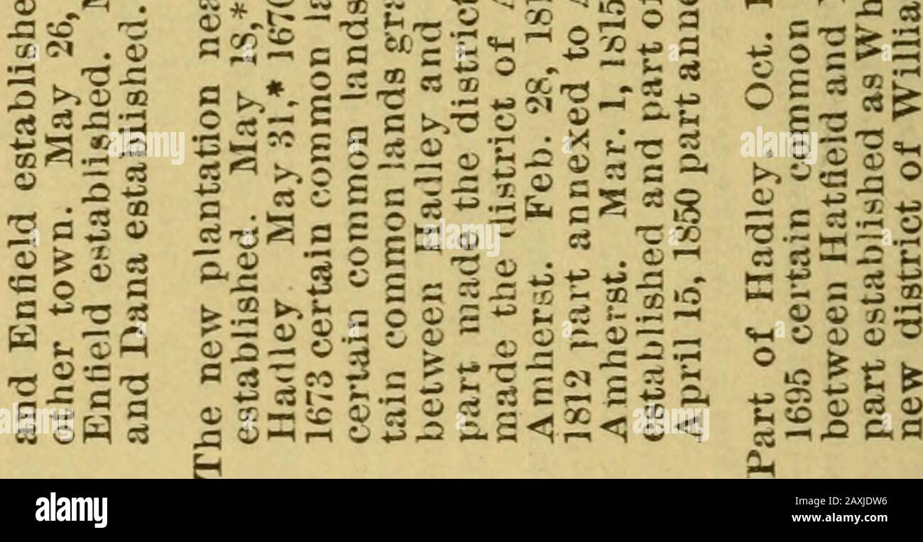 A manual for the use of the General Court . ej OR a ntionednls ofte, orecordedbiishedporated. ?- 1 g *^ fl^P e-t &gt; b l^-|a1 ^&lt; s S Counties, Cities, and Towns of Massachusetts. 135 a a a2^2 â¢= Â» ^ - o Br 3 H X OJ X ws; â¢2 - bC(B *3^ a: fl O 2 u ;3 . &lt; ^ â1 y^ .rH c rf â¢e 0 â¢ â c ^  ^ 12 ^ X X ^ 7; 5 â &lt; , 0 c: :: 0 ^ â   â /. -4^ ^1 c tT? 0 â ;   S P ^5 QiCOSi^ ^^. av.z. 5-1 S 1^ SÂ§ Â§ 2 136 Date of Estahlwhment, Incorporation^ Etc. II Is &Â« if ej-w Is S -s =&gt; S a Â« s OS 3^ ffs 2 tf is -gas lip :::: s goc Â« Â§ a^ o o ^ Â«^ ^â 5 rt y &lt;53 5 s Â£i^ rt o J3 O c^/5t: I Stock Photo