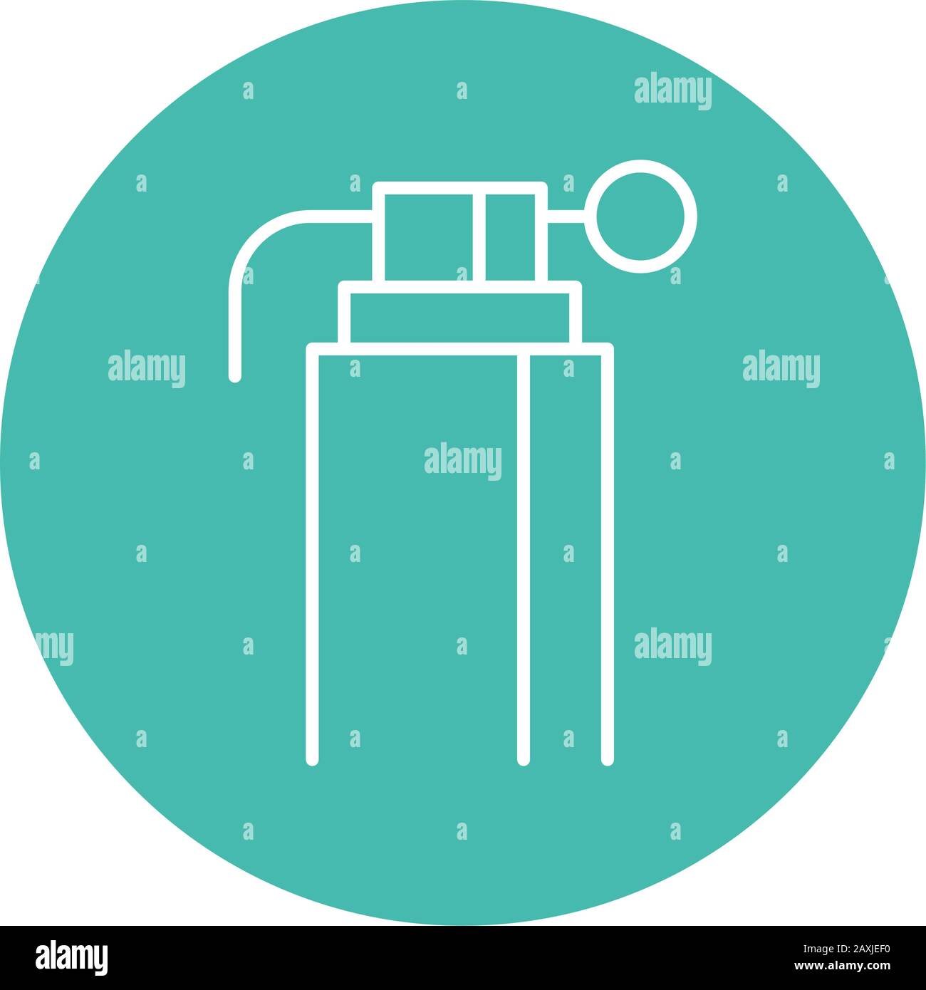 smoke bomb military force line block style Stock Vector Image & Art - Alamy