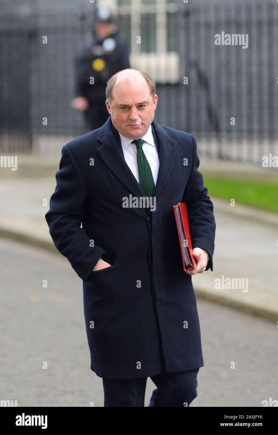 Ben Wallace Mp Defence Secretary Leaving A Cabinet Meeting In Downing Street Feb 2020 Stock Photo Alamy