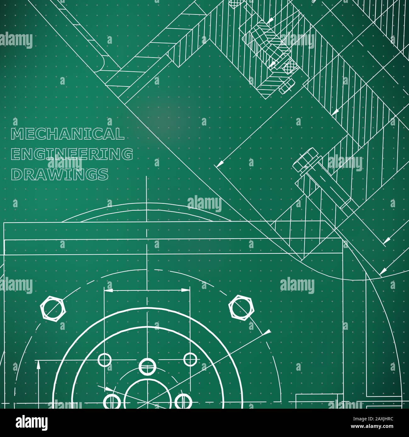 Mechanics Technical Design Cover Flyer Banner Corporate