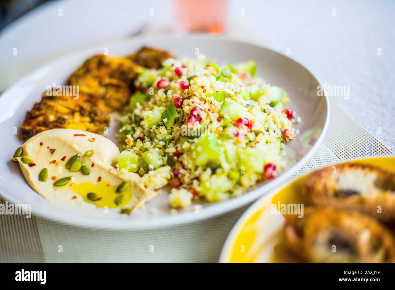 healthy main meal Stock Photo Alamy