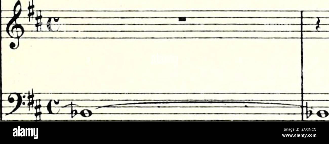 Cléopâtre : drame passionnel en quatre actes et cinq tableaux . 5 S j ^ i 5E2Ë V V ^ da.mour. M f 1 l Ë la.mour. g. l»pT~ di w«. * * .sers da.mour. la.mour.. (I m ÏEEÎ l 1 7 S J» Moins lent. I S i v g |T Cléopâfrc et Marc-Antoine sont arrivé» à la passerelle qui mène à lu galère.Cléopâtre panne la première et monte sur le pont. a Cl. Je suis toute à toi!.. ^jg MARC-ANTOINE, entendant les appris de trompettes,snrrrte,inquiet,troublé. ™f V0 0—0- Q?f » fjlÉ Moins lent. 88 = J Ces appels... mes soldats. Tromp. au loin, dans le camp.. (?5 ^^ y i ?TT n. a C.e 25,tUt So tendant les mains vers lui. Stock Photo