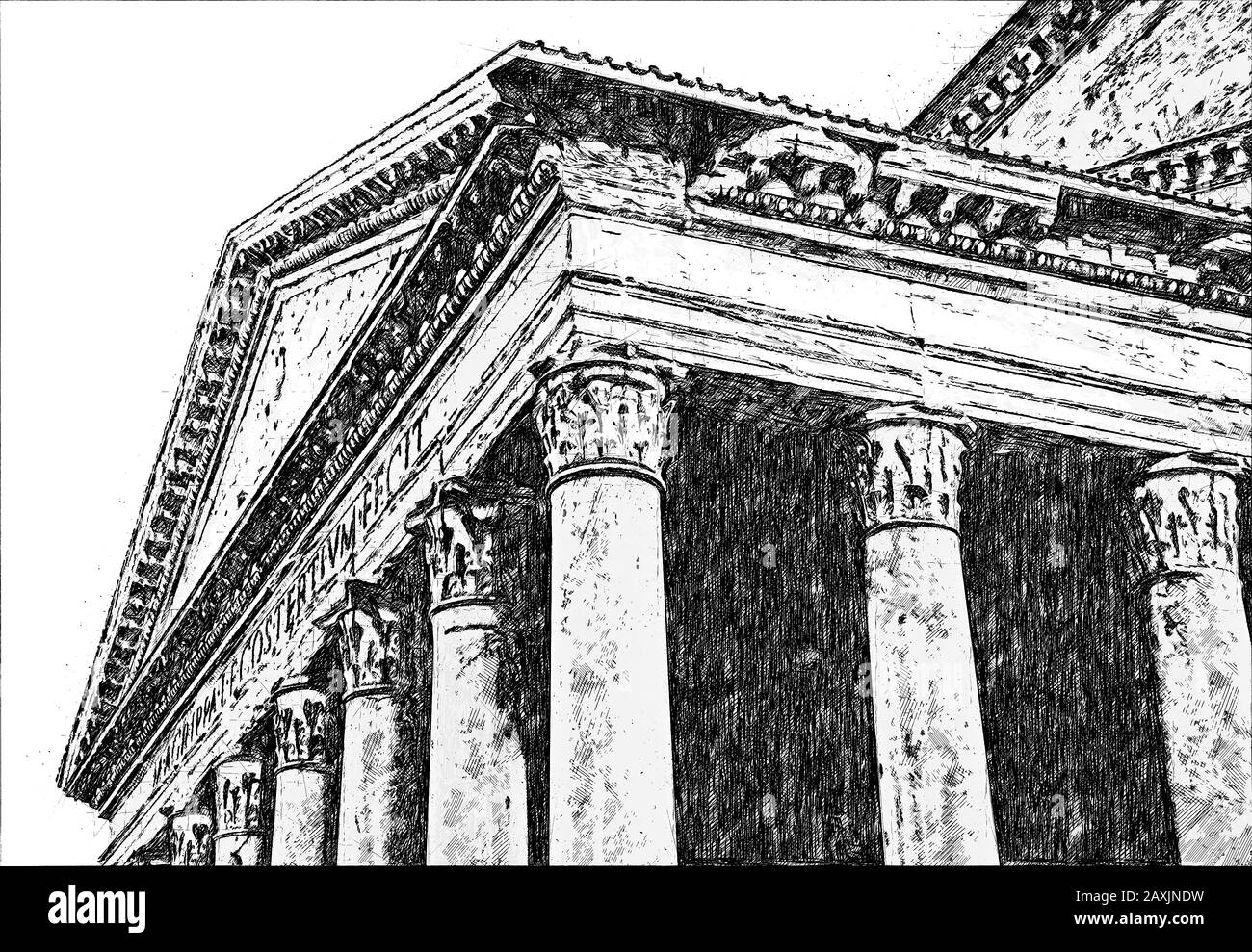 Roman Columns Labeled