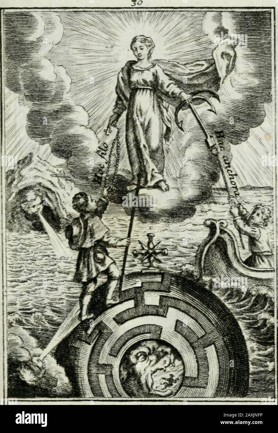 Elogia Mariana : olim à A.CRedelio BelgMechlS.C.M.I.Pconcepta : nunc devotae meditationi fidelium ad augmentum cultus BmaeMariae VirgDeiparae . VIRGO CLEMINS.Anag. 18. Cui Sol Germen . 0 fTXGtf CZZMENS , Virao pia,, Vuyo suavu,a rnurulo avtrtis riojcca. tela, poli ro Nam. CUl Iustitiat SOL Sorridajulrnina, vibrat,Matris clemcntifr GMRMLN amoris ahit. MxrvPr. Maf M.M.ru?eIbr.ejx .CL.V.. VIRGO ITDELIS. Anagr.ig Ifulgor Diei 1S. EstllLesaJides^uani spondes FIRGO FIDZLIS,te. q uondam Jida /Jido &gt; vid&re, Jide , Diun Zahyrintho huius mundCFULGORR DIJLIejctrahar^tt moricas nulla yerulajtrarn . c. Stock Photo