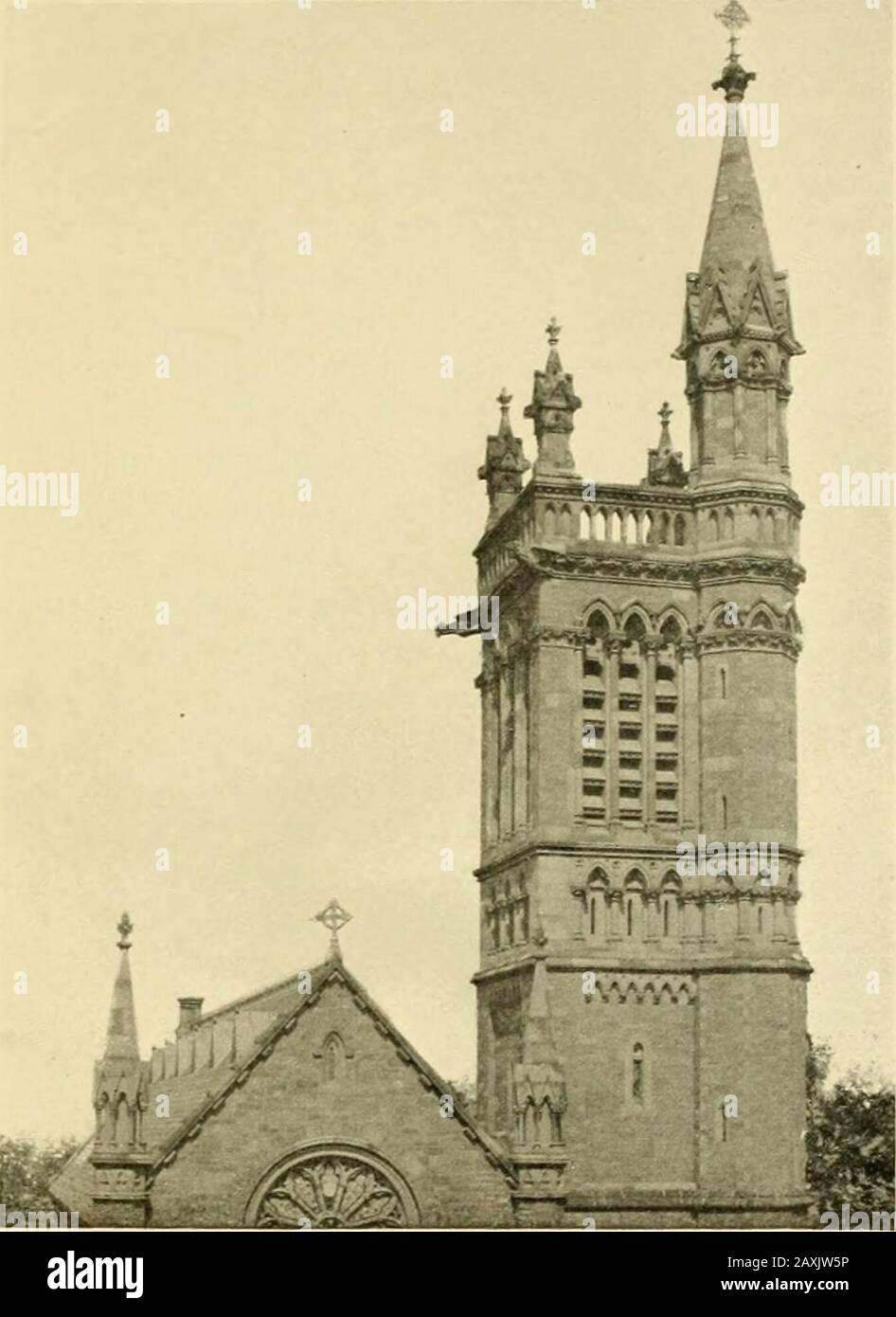 A history of Saint Peter's church in the city of Albany : with an introduction and description of the present edifice and its memorials . my shield andthe horn of my salvation; my high tower and myrefuge; my Saviour. After the offertory, which was to defray the expensesof the tablet and the service, the bishop of the dioceseproceeded to the celebration of the Holy Communionin which he was assisted by the rector and the Rev. Dr.Reese. The sermon of Bishop Coxe, which waswarmly commended by all who heard it, was pub-lished, with an account of the dedication, in pamphletform.^ That of the Rev. Wm Stock Photo