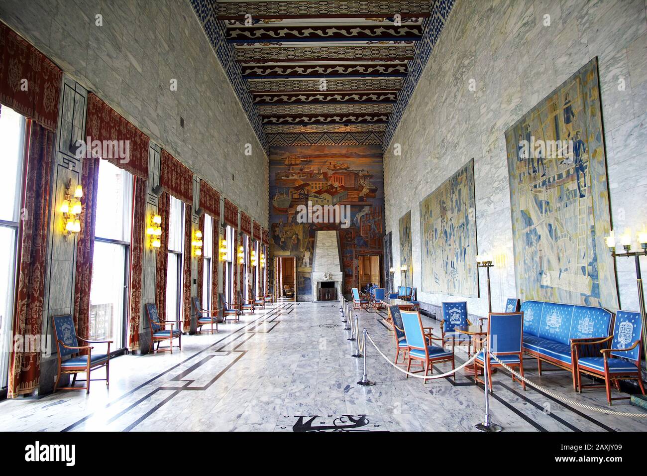 Oslo / Norway - 24 Jun 2012: The City Hall in Oslo, Norway Stock Photo