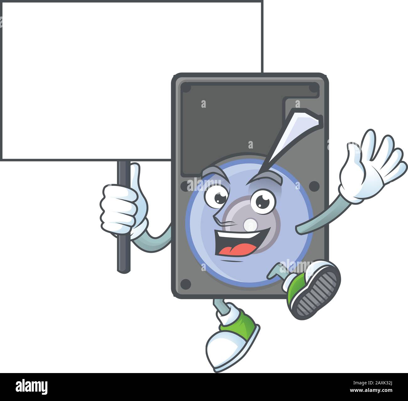 A picture of hard disk cartoon character with board Stock Vector Image & Art - Alamy A picture of hard disk cartoon character with board Stock Vector Image & Art - Alamy