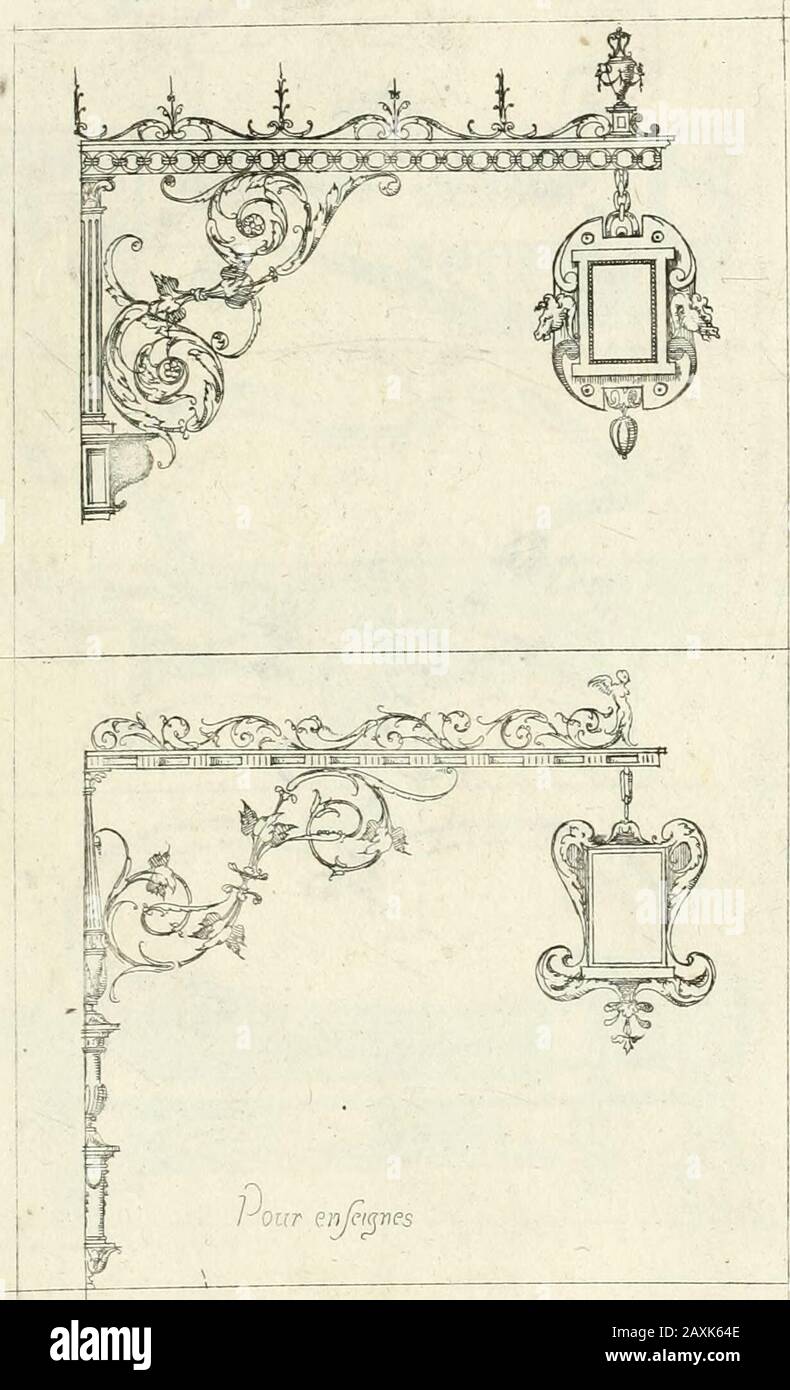 [Six suites of engravings] . Stock Photo