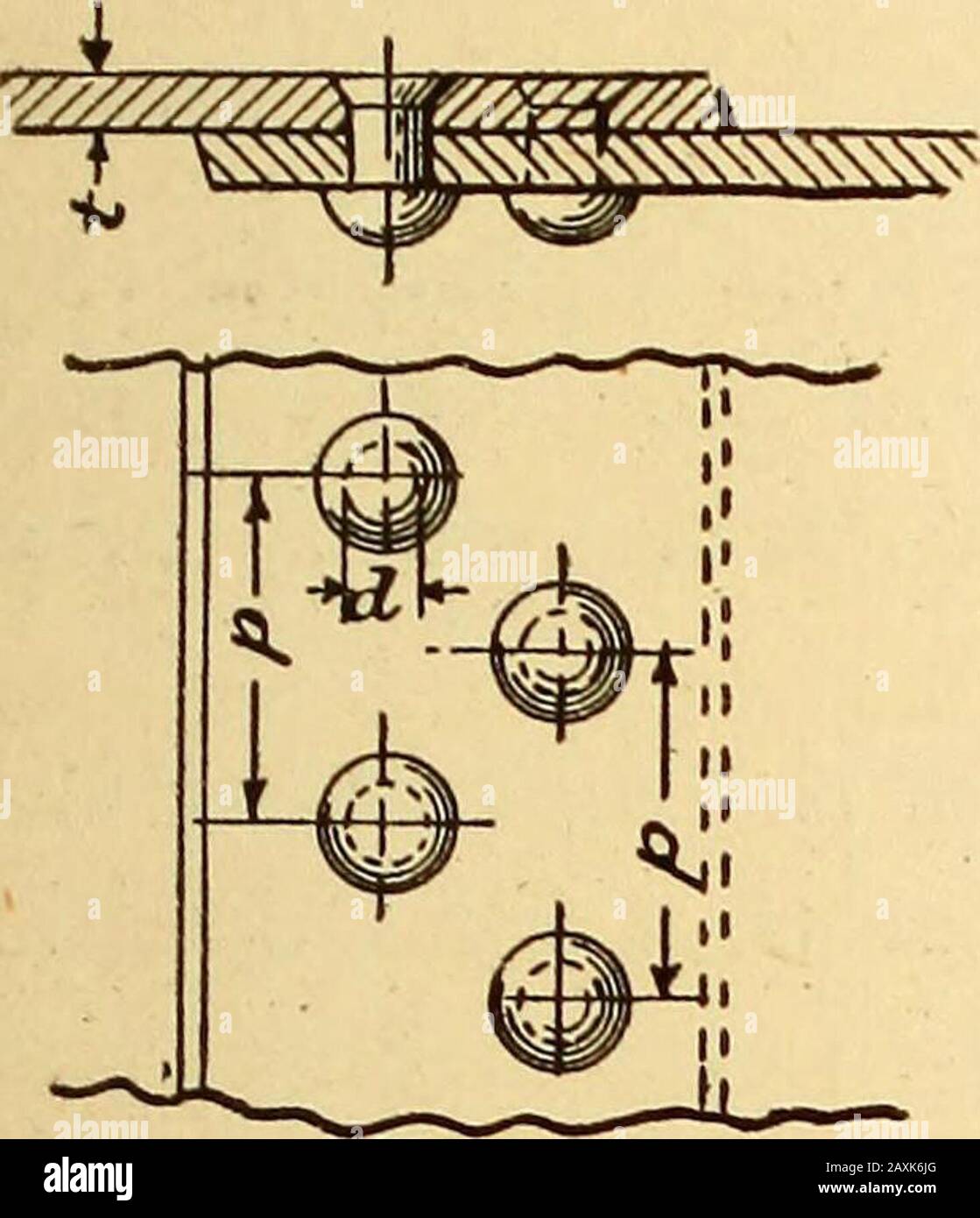 Rivet pitch hires stock photography and images Alamy
