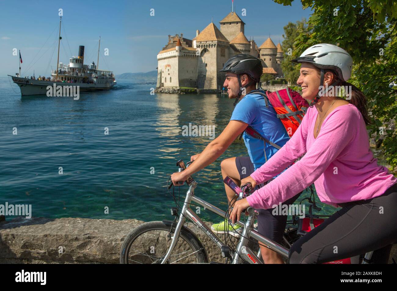 Lac leman bike hi-res stock photography and images - Alamy