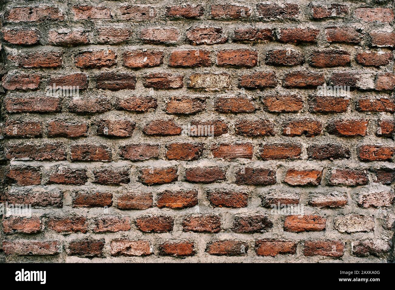Antique brick wall texture background Stock Photo Alamy