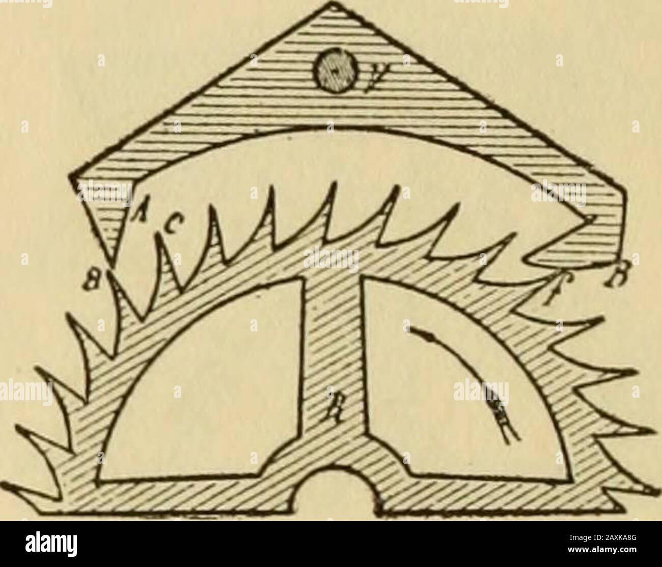 Watch and clock escapements; . Fig. 166 Fig. 167 escape wheel suffers a