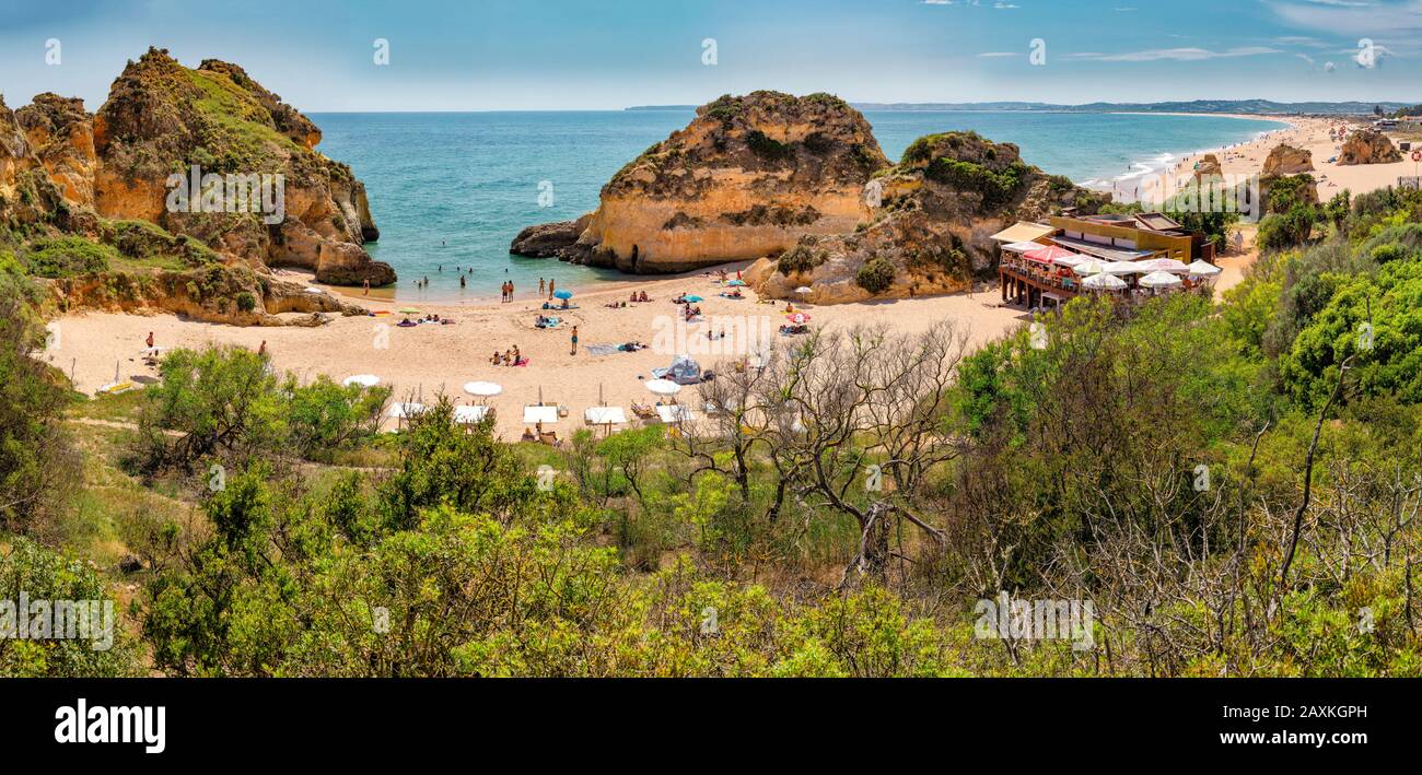 Praia Sol e Sombra, Alvor,   Portugal, Stock Photo