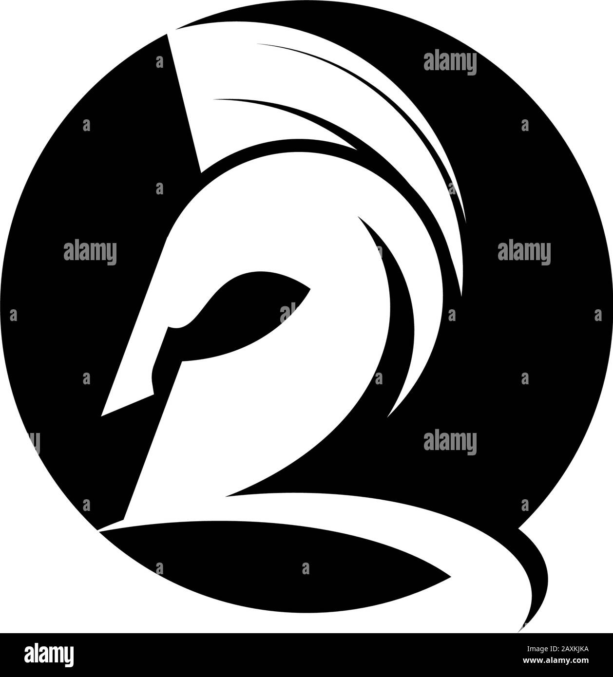 Spartan helmet vector icon illustration design Stock Vector Image & Art ...