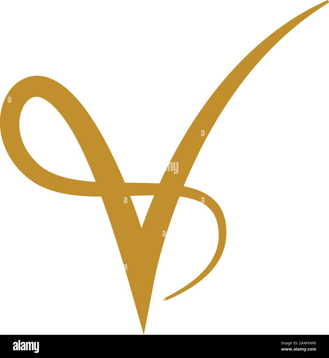 V Letter icon Template vector illustration design Stock Vector Image ...