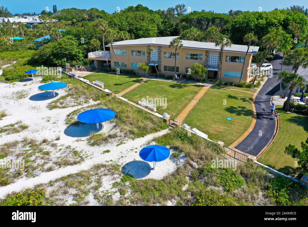 ANNA MARIA ISLAND, FL / USA September 23, 2019 LayBy Resort on