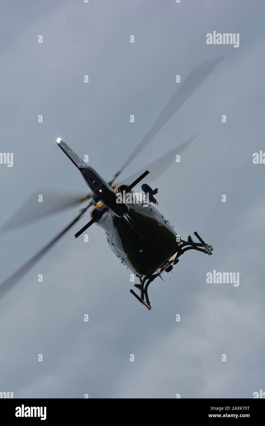 Airbus EC 145 Defence Helicopter Flying School Stock Photo