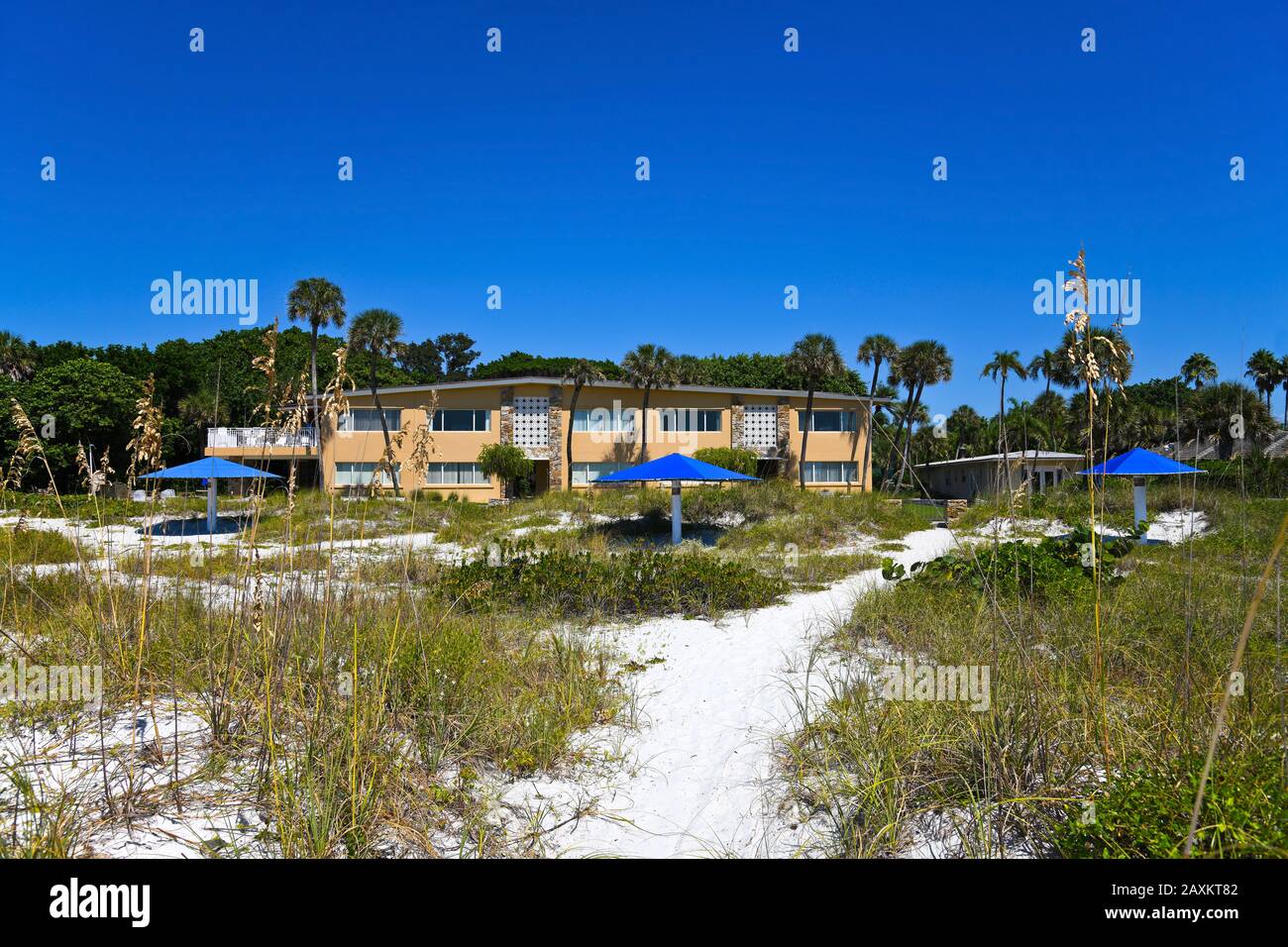 ANNA MARIA ISLAND, FL / USA - September 23, 2019: LayBy Resort on