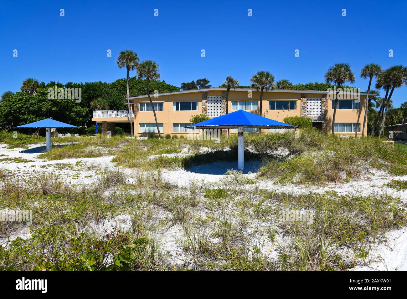 ANNA MARIA ISLAND, FL / USA - September 23, 2019: LayBy Resort on