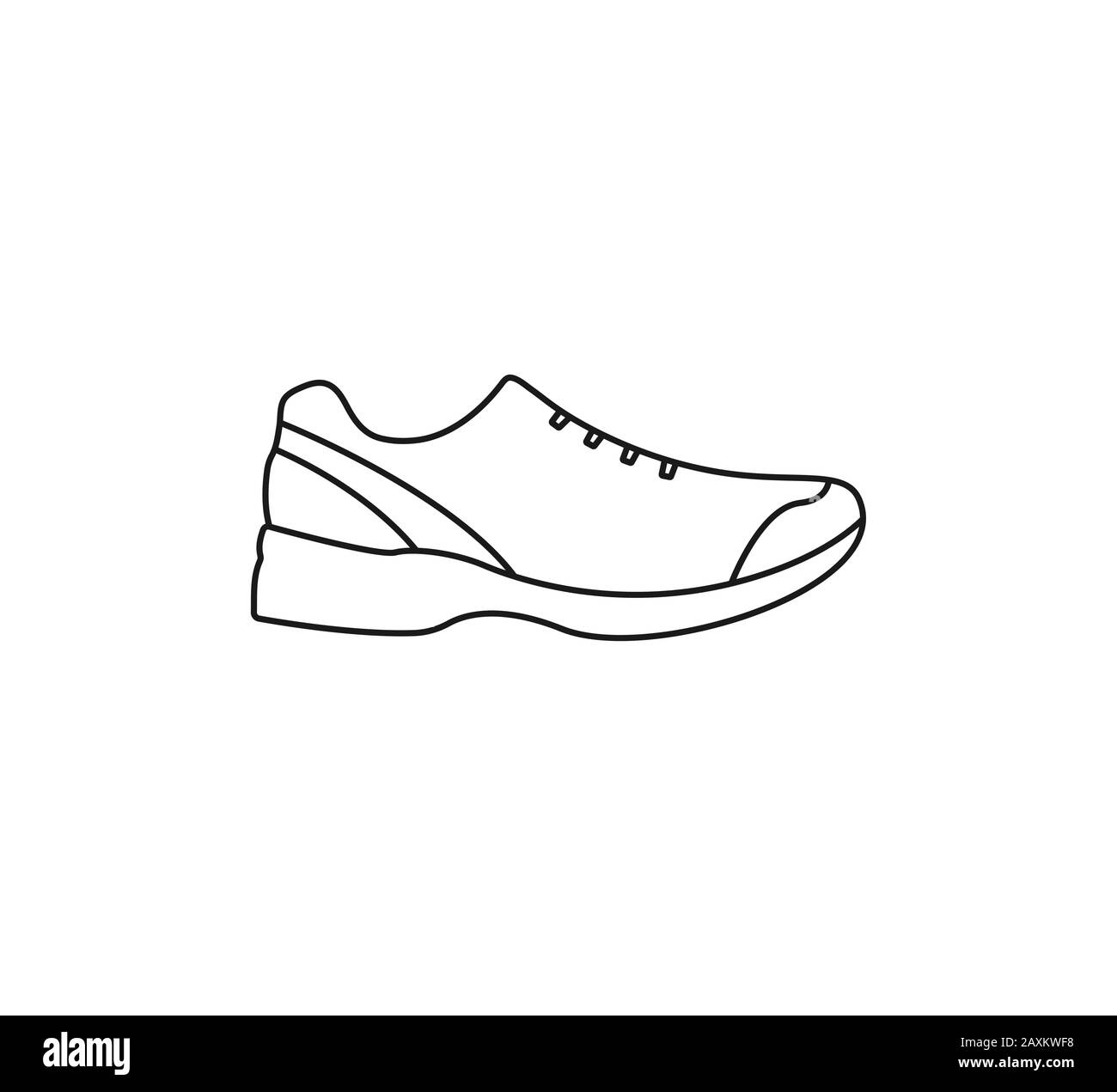 Trainer shoe vector hi-res and images -