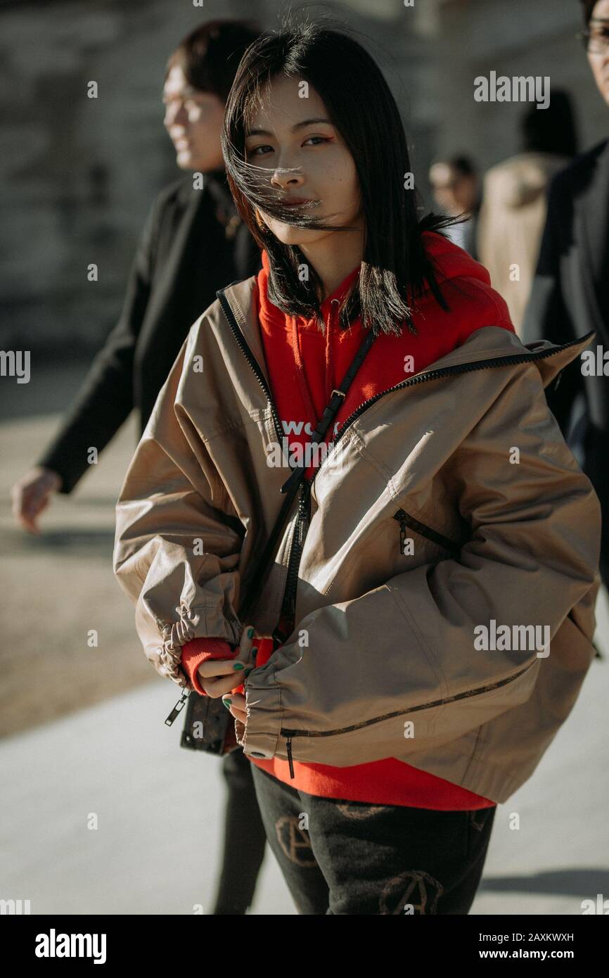 Lala Takahashi - PFW - lala  takahashi Stock Photo