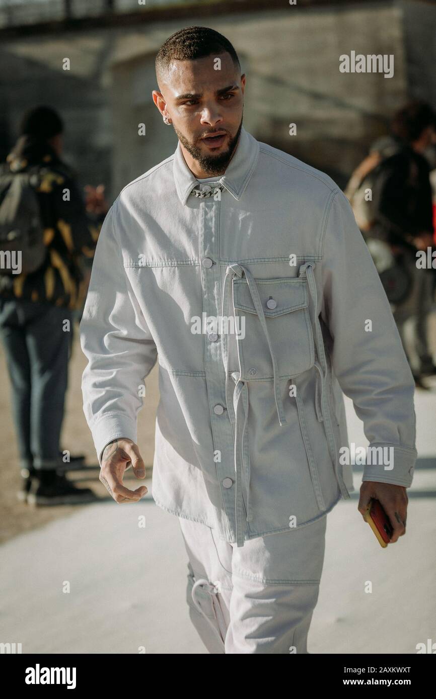 Layvin Kurzawa - PFW - kurzawa 20 Stock Photo