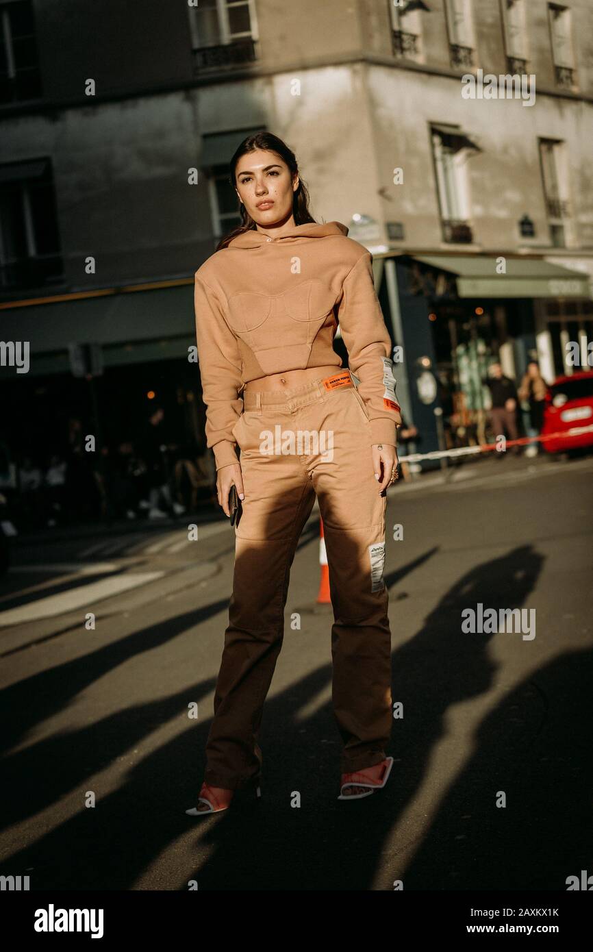 Patricia Manfiels - PFW - Heir Stock Photo