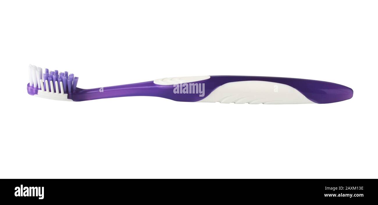 Toothbrush isolated on white Stock Photo